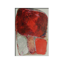 Rot 1, 50x70, Acryl-Gouache auf Karton
